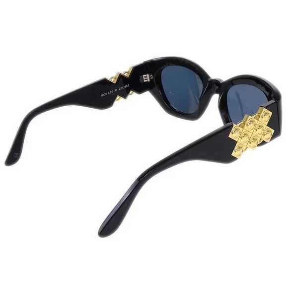 Gianni Versace Sunglasses Eyewear Black Small Good